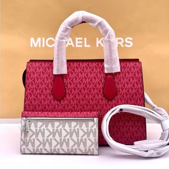 Michael Kors Medium Sheila
Satchel and Trifold Wallet Set - Picture 2 of 11